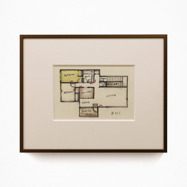MILES AKIRA「A floor plan drawn from memory.」